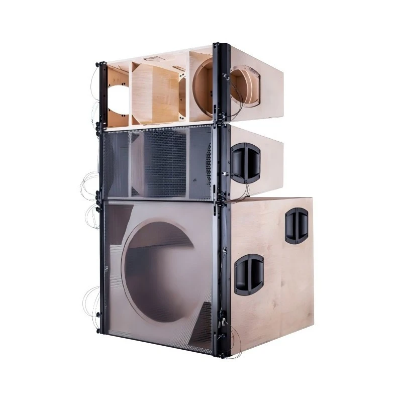 V8 dual 10 inch passive line array speaker box (8)